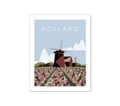 Gravura HOLLAND 50x40cm marca MARCOMUEBLE