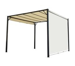 Pérgola Aço e tecido de poliéster Outsunny 295x295