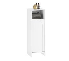 Cesto para roupa suja Arca de lavandaria Armário de casa BZR161-W SoBuy PT