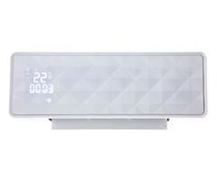 Aquecedor de parede cerâmico 2000 W com visor digital