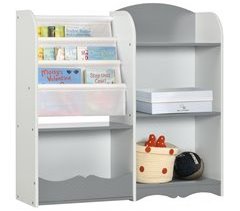 Organizador para Brinquedos MDF, Madeira de Pinho e Poliéster
