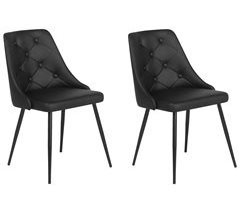 Beliani Silla de comedor VALERIE