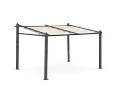 Tenda de jardim de parede, pérgula de alumínio Murum , 355x290