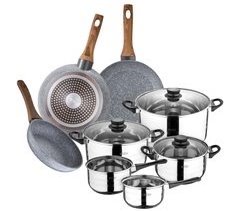 Bateria de cozinha de 8 peças