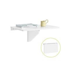 Mesa de parede dobrável para crianças FWT03-W SoBuy