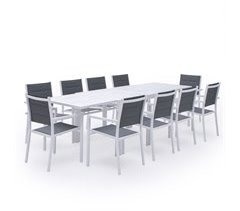 Conjunto de jardim extensível VENEZIA 10 lugares