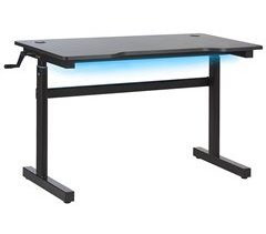 Beliani Escritorio gamer regulable manual DURBIN 120x60