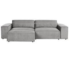 Sofá modular 2 lugares com repousa-pés HELLNAR