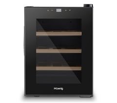 Refrigerador de vinhos AGE12 H.Koenig, 12 garrafas