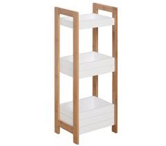 Móvel auxiliar de Banheiro MDF, Bambu HOMCOM 275
