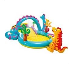 Centro de jogos insuflável INTEX dinos 302x229x112 cm - 280 l