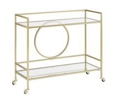 Beliani Carrito de cocina KERRY