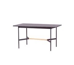 Mesa de jantar retangular em madeira de carvalho  - Blackstorm 140x80