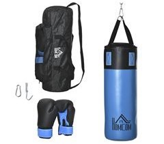 Saco de Boxe PU, EPE e Nylon HOMCOM