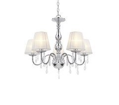 Lustre de cristal E14 com 5 braços [lux.pro].