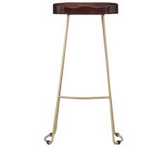 Juego de dos taburetes de bar de diseño, asiento