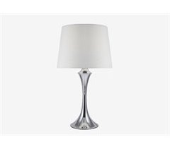 Candeeiro de mesa FLAVIO cromo 60W