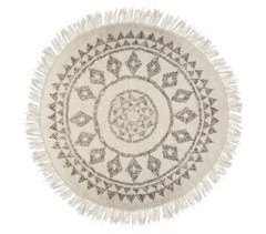 Ethnik redondo tapete 120x120