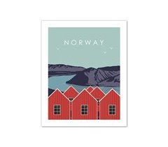 Gravura NORWAY 50x40cm marca MARCOMUEBLE