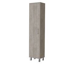 TUHOME Armário Alto de Armazenamento Lawen, Porta, 3 Ganchos 40