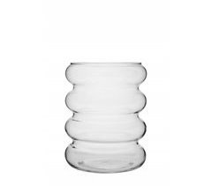 Vaso BUBBLE 24x18,8x18,8cm marca TREND GLASS