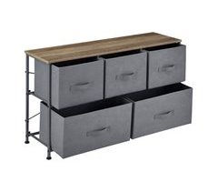 [pro.tec] Cómoda com 5 gavetas Metal e MDF