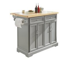 Ilha de cozinha com bancada extensível FKW71-SCH SoBuy 115