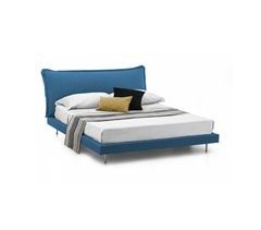 Cama de casal de tecido 180x210