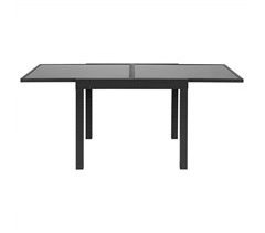 Mesa de jardim extensível ALYA cinzento escuro