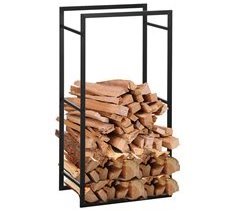 Suporte para Lenhas Metal Outsunny