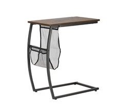 Mesa Auxiliar MDF, Metal e Poliéster HOMCOM, casa - mesas 53x35
