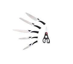 Conjunto de 5 facas e tesouras Kyoto Bergner