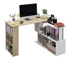 Mesa de Computador Melamina de Madeira HOMCOM