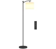 Candeeiro de Pé Metal e Tecido HOMCOM, casa - iluminação