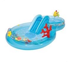 Centro de jogos aquático inflável sob o mar c/difusor INTEX