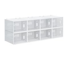 Armário Modular PP HOMCOM, casa - móveis de armazenamento 28