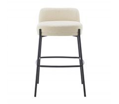 Banco alto LEO cor branco 88cm