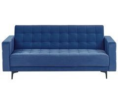 Beliani Sofá cama Terciopelo ABERDEEN