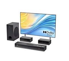 Hiwill A41 Pro Barra de som - 4.1 320W com Subwoofer Externo de 5.25"