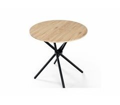 Efeito de mesa de jantar redonda