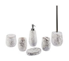 Beliani Conjunto de accesorios de baño CALLELA