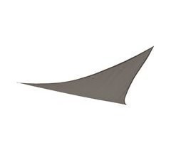 Toldo de vela de sombra triangular Aktive Garden cinzento antracite