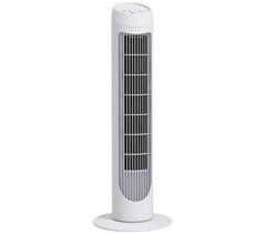 Ventoinha de Coluna Plástico ABS HOMCOM