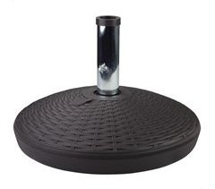 Base para guarda-sol circular Aktive antracite 41-51 mm