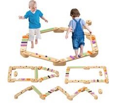 Traves de Equilíbrio Madeira de Pinho Multicamada AIYAPLAY