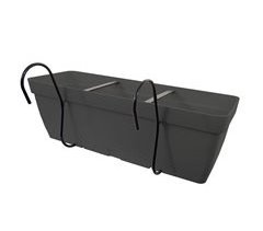 Jardineiro de 50 cm com suporte de fixação