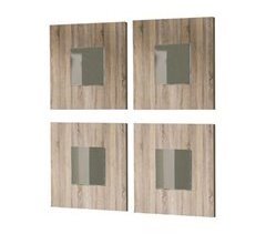 Conjunto de quatro espelhos de corredor modernos Lupe