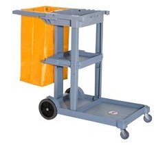 Carro de Limpeza PP e PVC HOMCOM, loja de ferragens - lavanderia