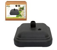 Pé de plástico para guarda-sol 12 kg de jardim ativo