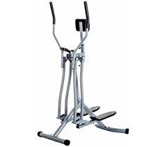 Bicicleta Elíptica tubos de aço, ABS, PP, EVA HOMCOM